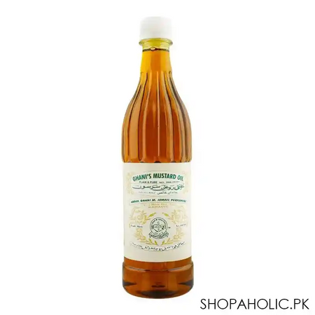 ghani's mustard hair oil, 600ml main image