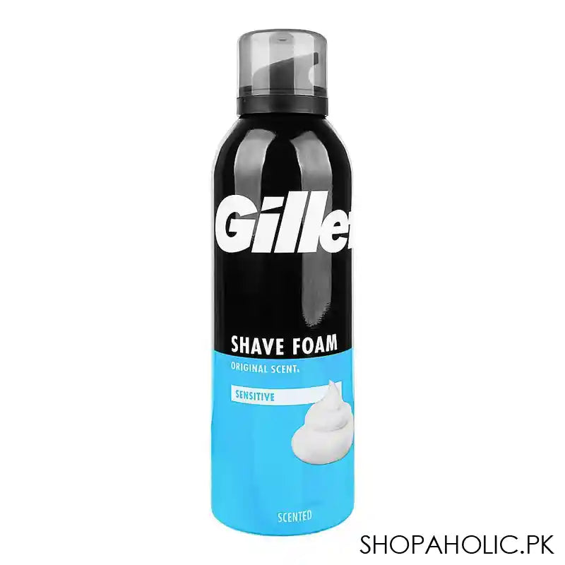 Gillette Lime Scent Shaving Foam, 200ml - Main Image
