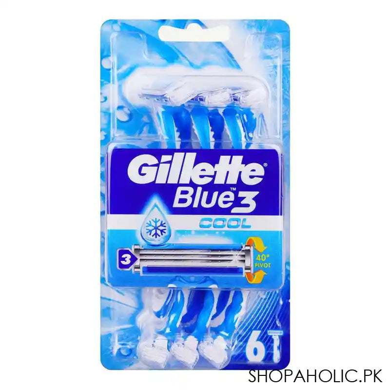 Gillette Sensor-3 Cool Razor, For Men, 6-Pack - Main Image