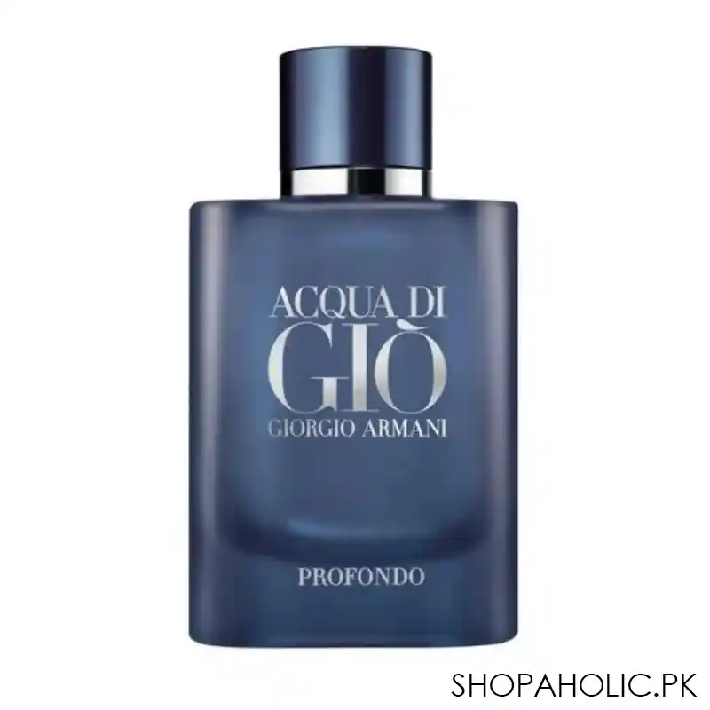 giorgio armani acqua di gio profondo eau de parfum, fragrance for men, 125ml main image