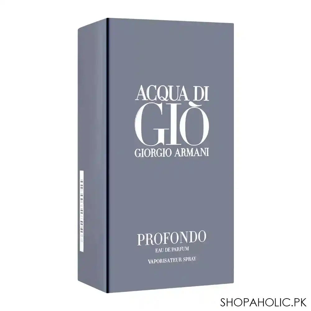 giorgio armani acqua di gio profondo eau de parfum, fragrance for men, 75ml image2
