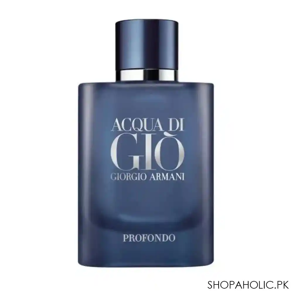giorgio armani acqua di gio profondo eau de parfum, fragrance for men, 75ml main image