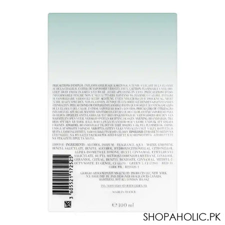 Giorgio Armani Acqua Di Gioia Eau De Parfum, Fragrance For Women, 100ml - Image 5