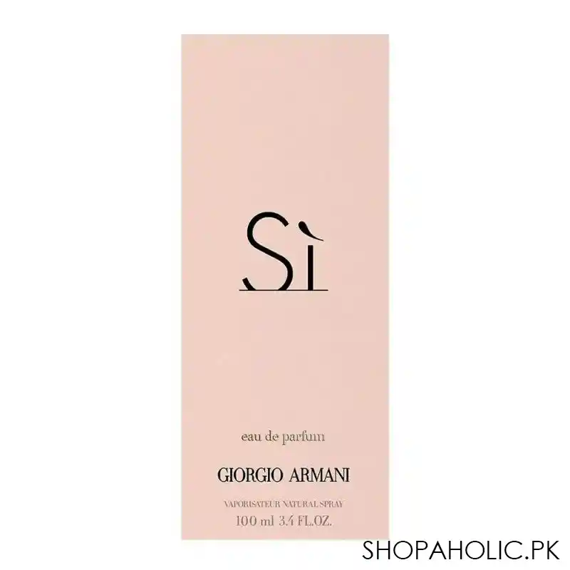 giorgio armani si eau de parfum 100ml image2