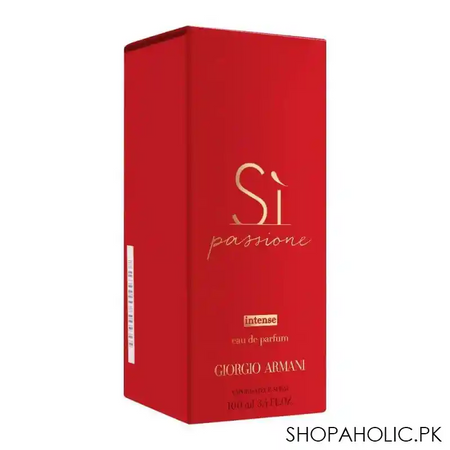 giorgio armani si passione intense eau de parfum, fragrance for women, 100ml image2