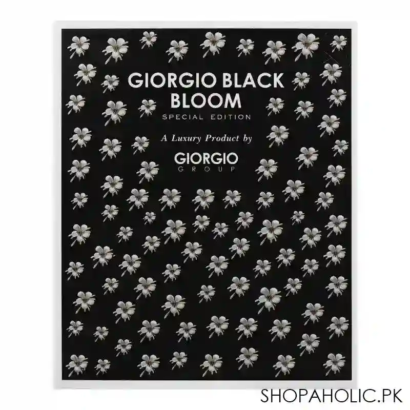 giorgio black bloom special edition eau de parfum, fragrance for women, 100ml image3