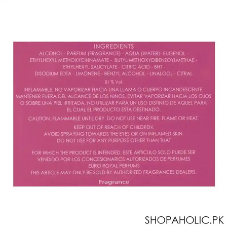 giorgio pink special edition eau de parfum, fragrance for women, 100ml image4