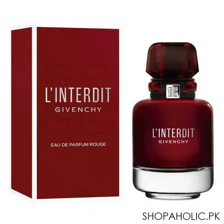 givenchy l'interdit, eau de parfum rouge, for women, 80ml image2