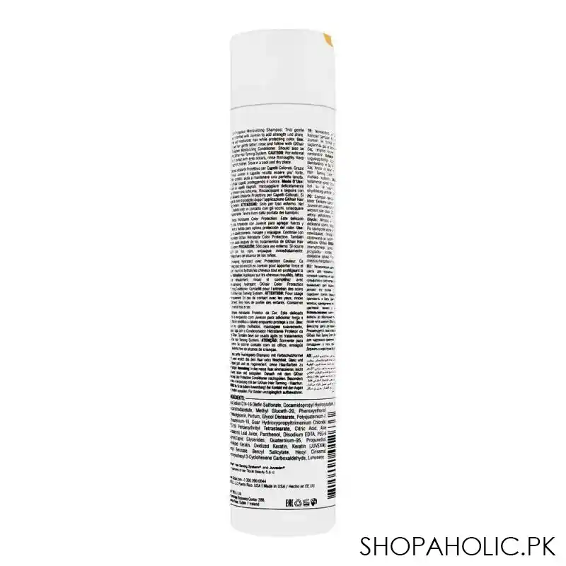 gk hair pro line hair taming system color protection moisturizing shampoo, 300ml image2