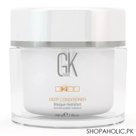 gk hair pro line hair taming system deep conditioner hydratant masque, 200g main image