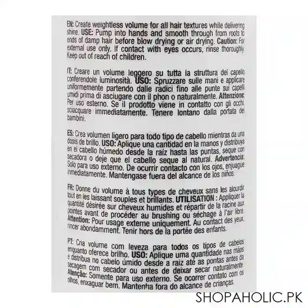 gk hair pro line hair taming system styling mousse, 250ml image4