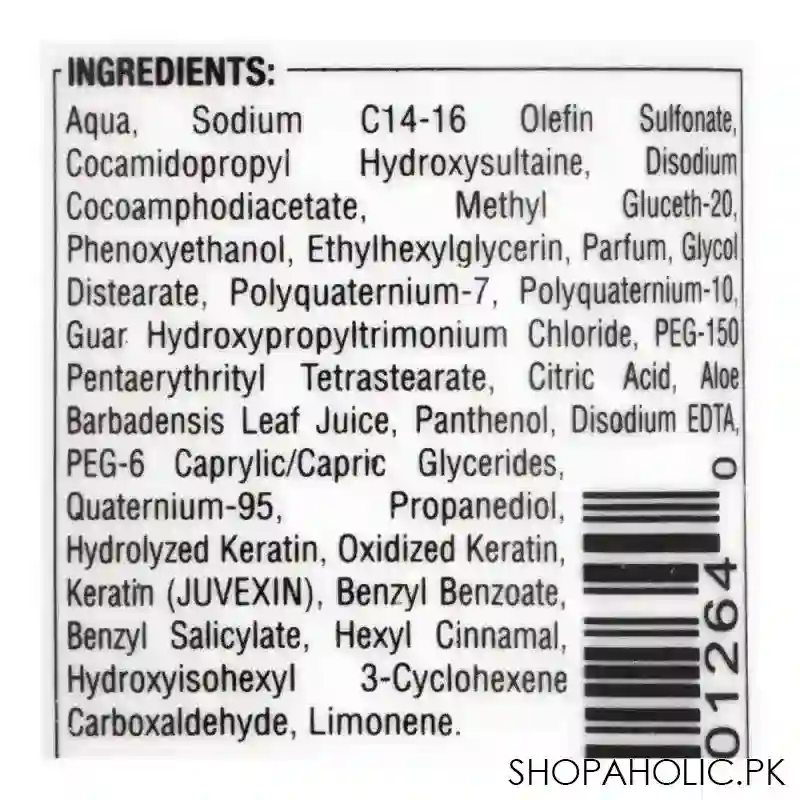 gk hair taming system color protection 3 with juvexin, moisturizing shampoo, 1000ml image4