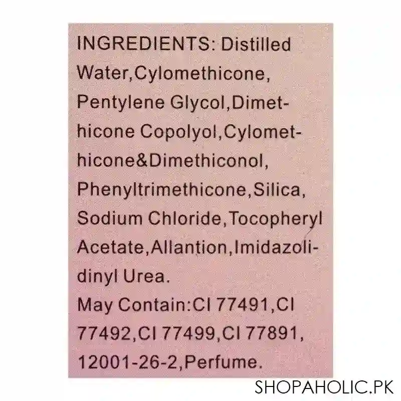 glamorous face hd cinema & tv waterproof long lasting foundation, 02 sun beige, gf7822 image3