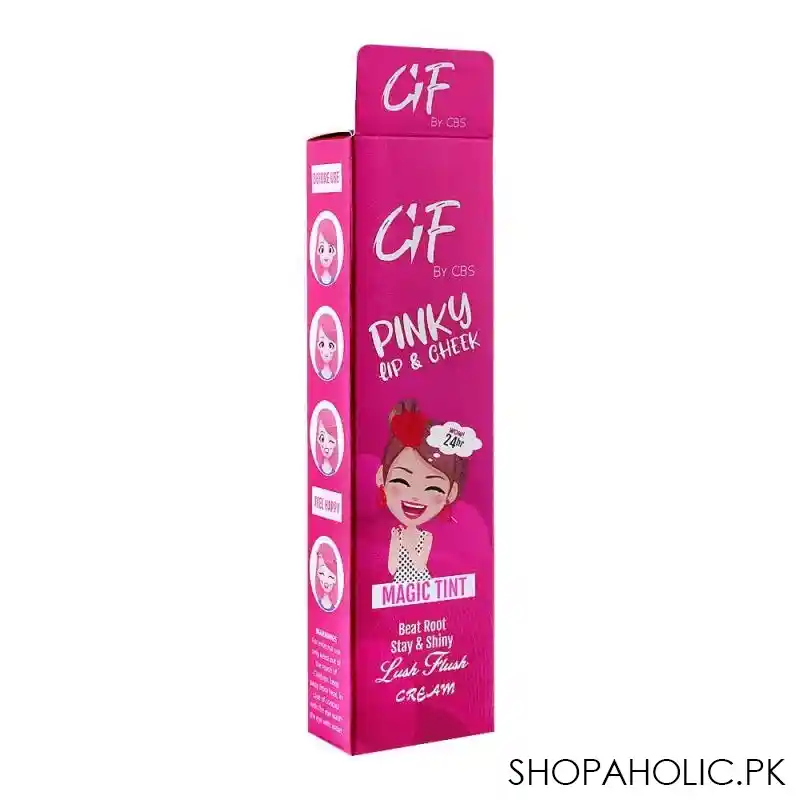glamorous face pinky lip & cheek lush flush cream, gf1049, 20ml main image
