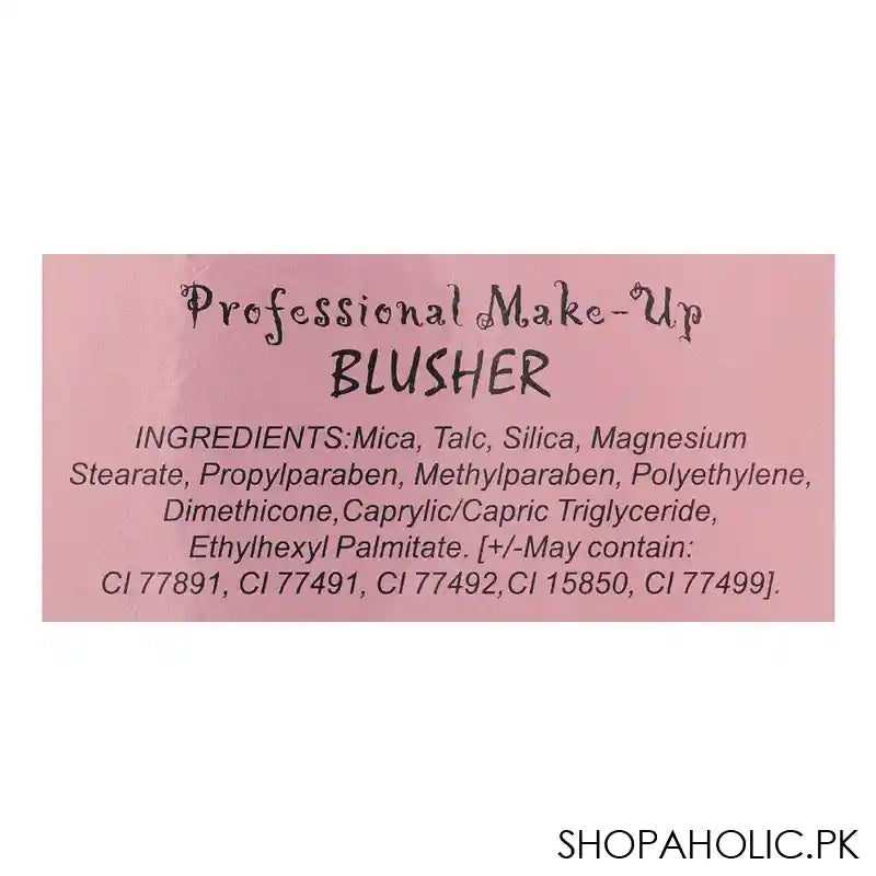 Glamorous Face Professional Make-Up Blusher 03, GF7838, 4g - Image 2