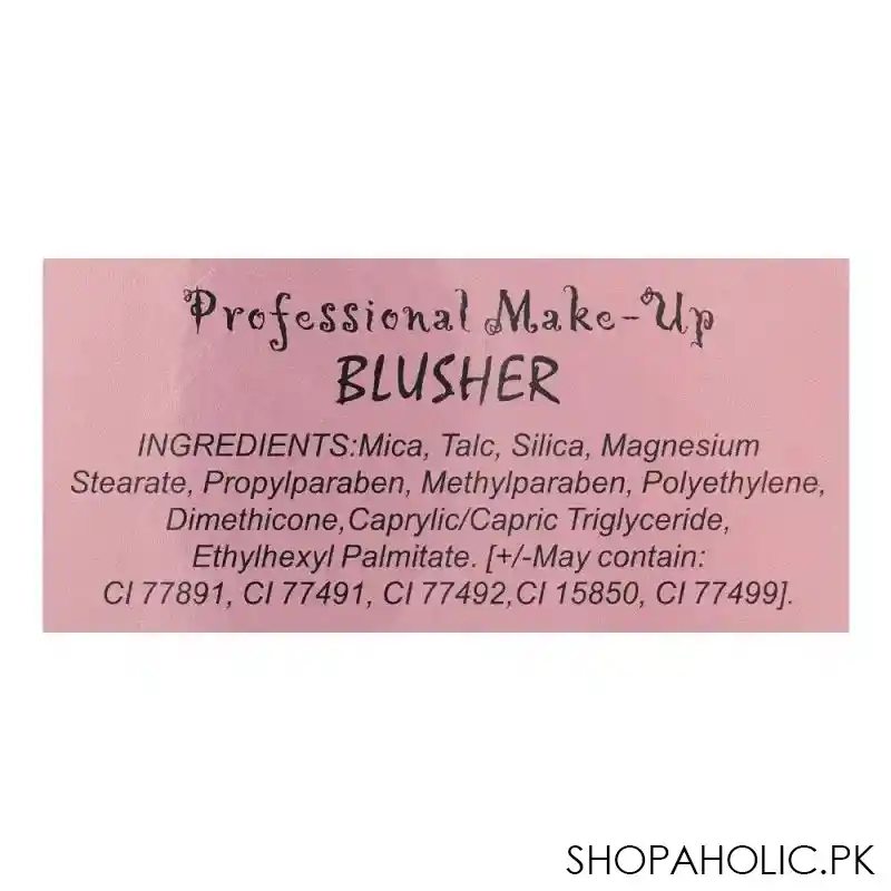 glamorous face professional make up blusher 06, gf7838, 4g image4