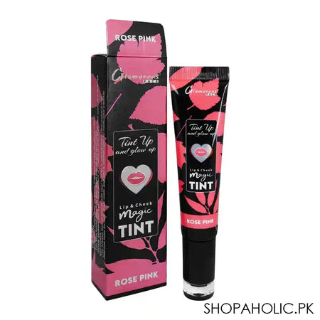 Glamorous Face Tint Up And Glow Up Rose Pin Lip & Cheek Magic Tint, GF8080, 30ml - Main Image