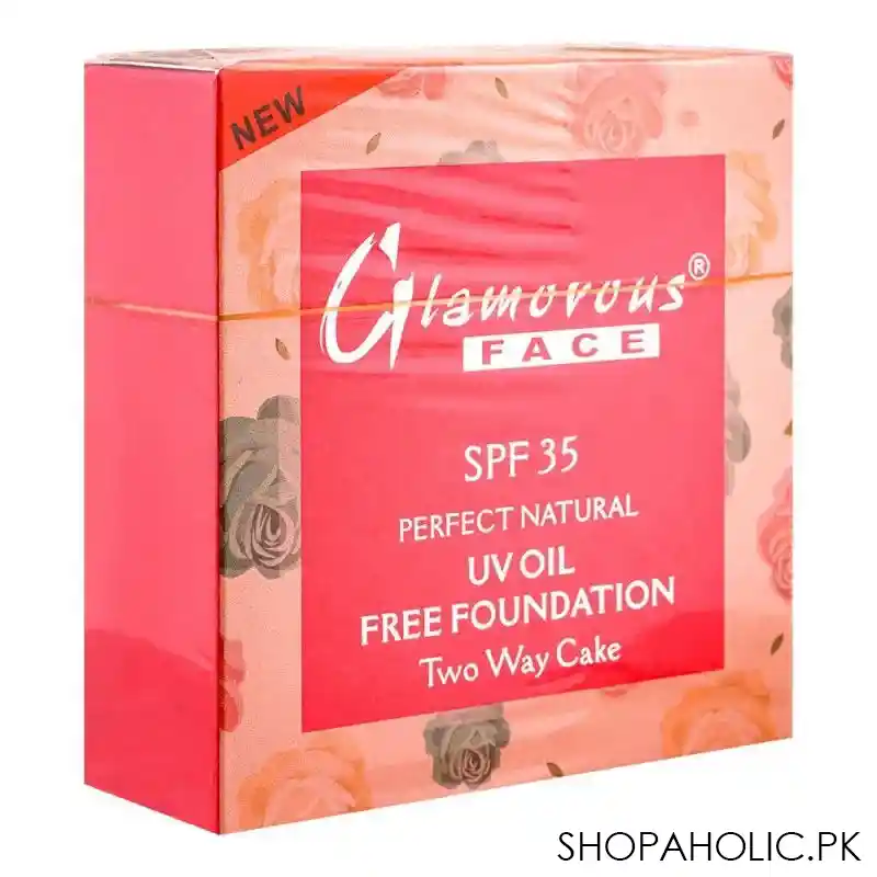 glamorous face two way cake face powder 02, gf6903, 6g image2