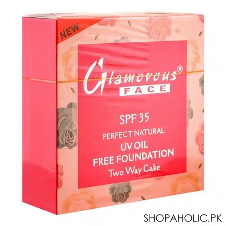 glamorous face two way cake face powder 03, gf6903, 6g image2