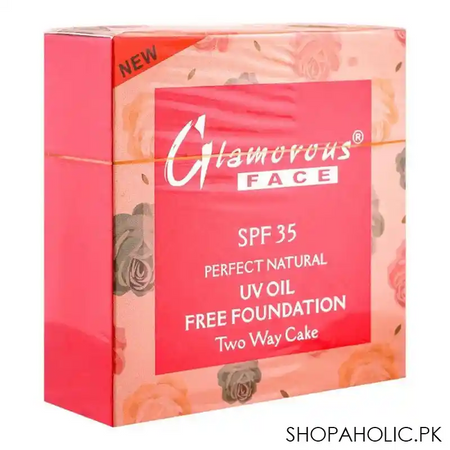 glamorous face two way cake face powder 05, gf6903, 6g image2