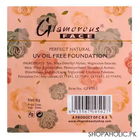 glamorous face two way cake face powder 07, gf6903, 6g image3