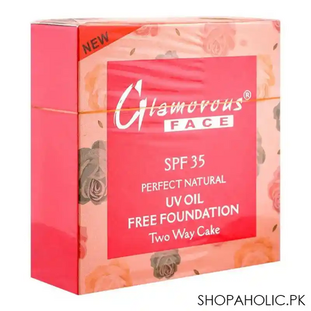glamorous face two way cake face powder 08, gf6903, 6g image2