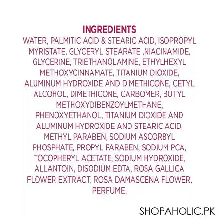 Glow & Lovely Hydra Glow Rose Enrich Serum Cream, Water Light Glow Formula, 60ml - Image 7