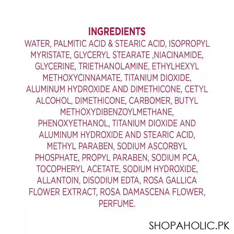 Glow & Lovely Hydra Glow Rose Enrich Serum Cream, Water Light Glow Formula, 60ml - Image 7
