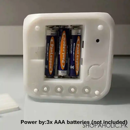 glowing led color change digital alarm clock image6