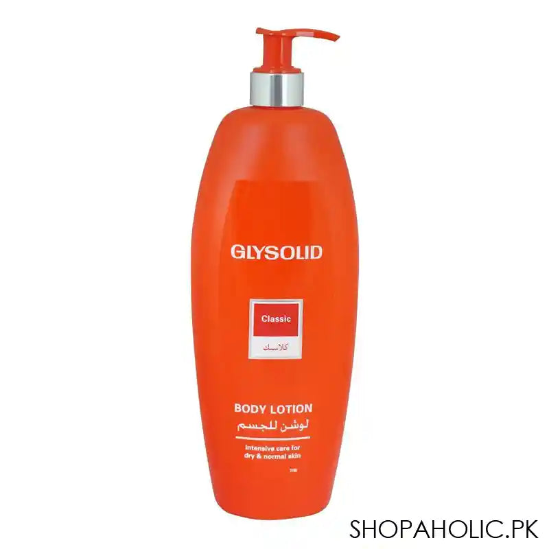 Glysolid Classic Body Lotion, For Dry & Normal Skin, 500ml - Main Image
