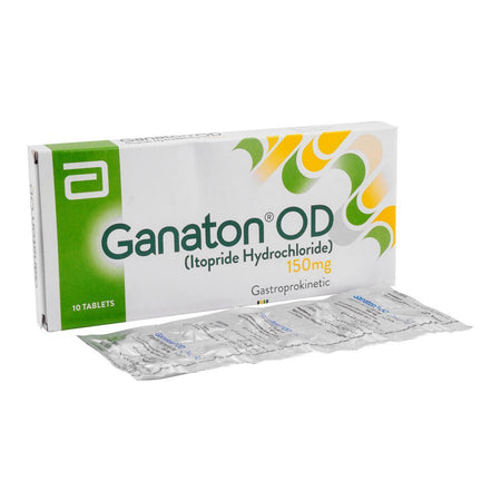 Abbott Ganaton OD Tablet, 150mg, 10-Pack - Main Image