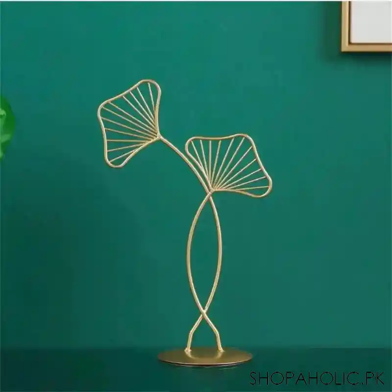 golden leaves ornament wrought main image