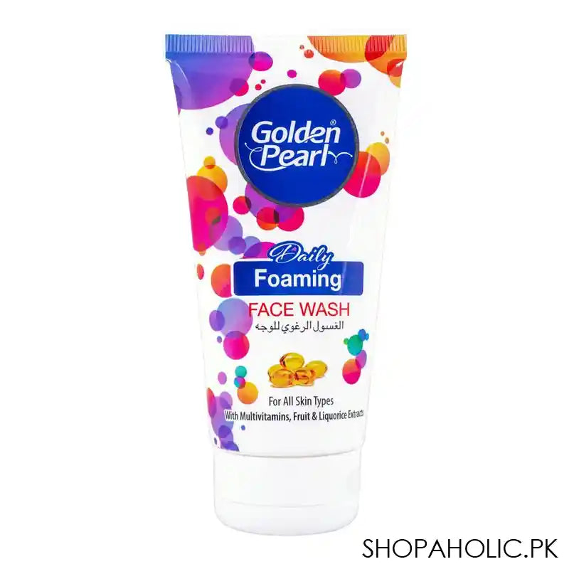 Golden Pearl Daily Foaming Face Wash, 150ml - Main Image