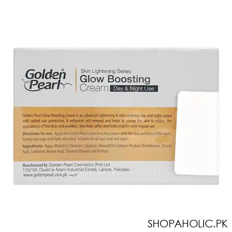 Golden Pearl Skin Lightening Series Glow Boosting Day & Night Cream, 50ml - Image 2