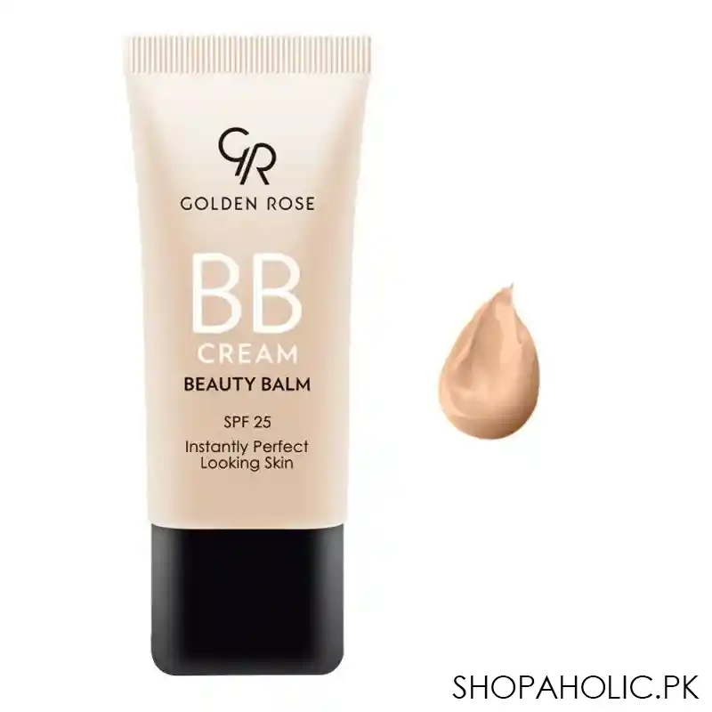 golden rose bb cream beauty balm, spf 25, 02 fair main image