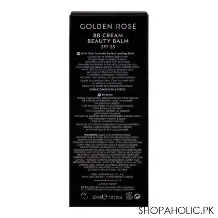 golden rose bb cream beauty balm, spf 25, 05 medium plus image3