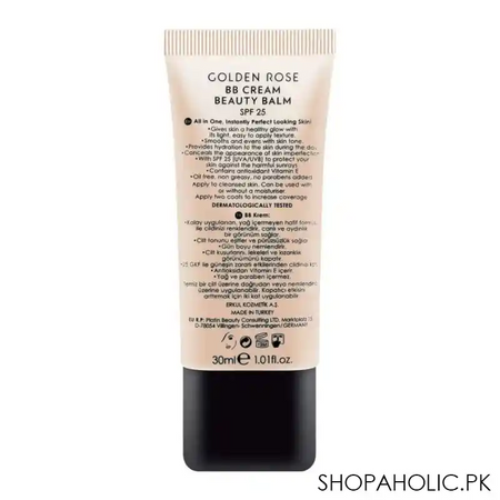 golden rose bb cream beauty balm, spf 25, 06 dark image2
