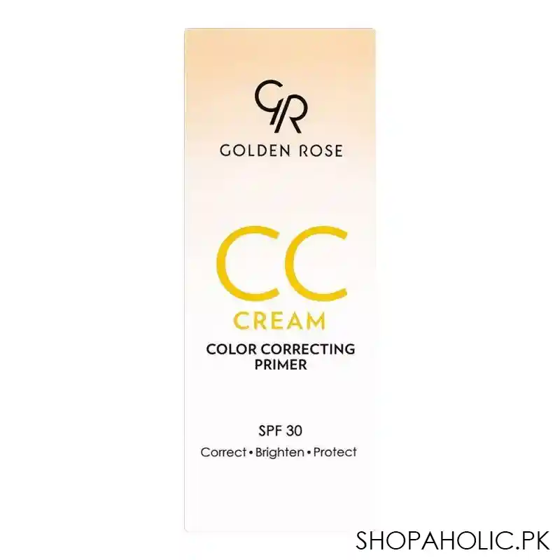 golden rose cc cream color correcting primer, spf30, yellow image2