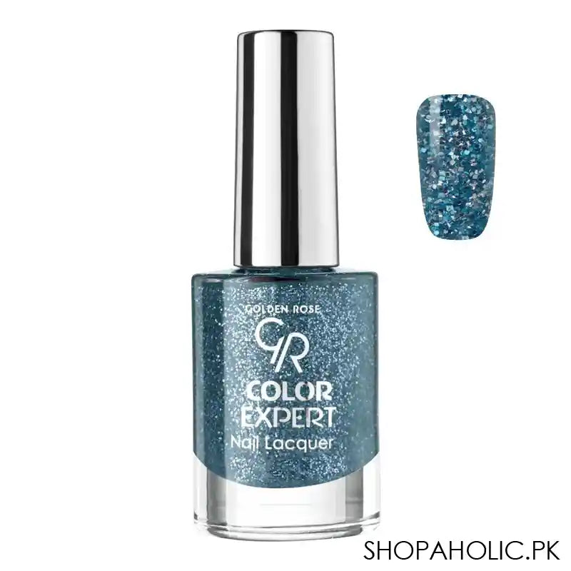 Golden Rose Color Expert Glitter Nail Polish/Lacquer, 609 - Main Image