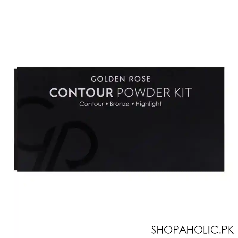 golden rose contour powder kit, contour + bronze + highlight image4