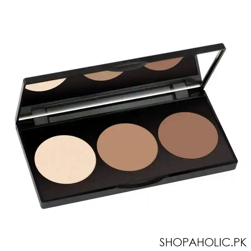 golden rose contour powder kit, contour + bronze + highlight main image