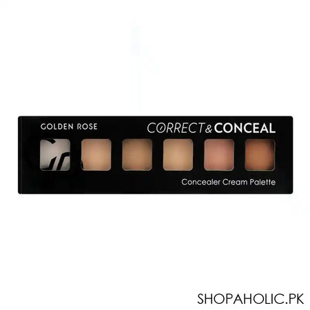 Golden Rose Correct & Conceal Concealer Cream Palette, 01 - Image 2
