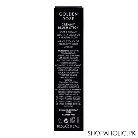 golden rose creamy blush stick, 101, soft & velvet touch, paraben free image4