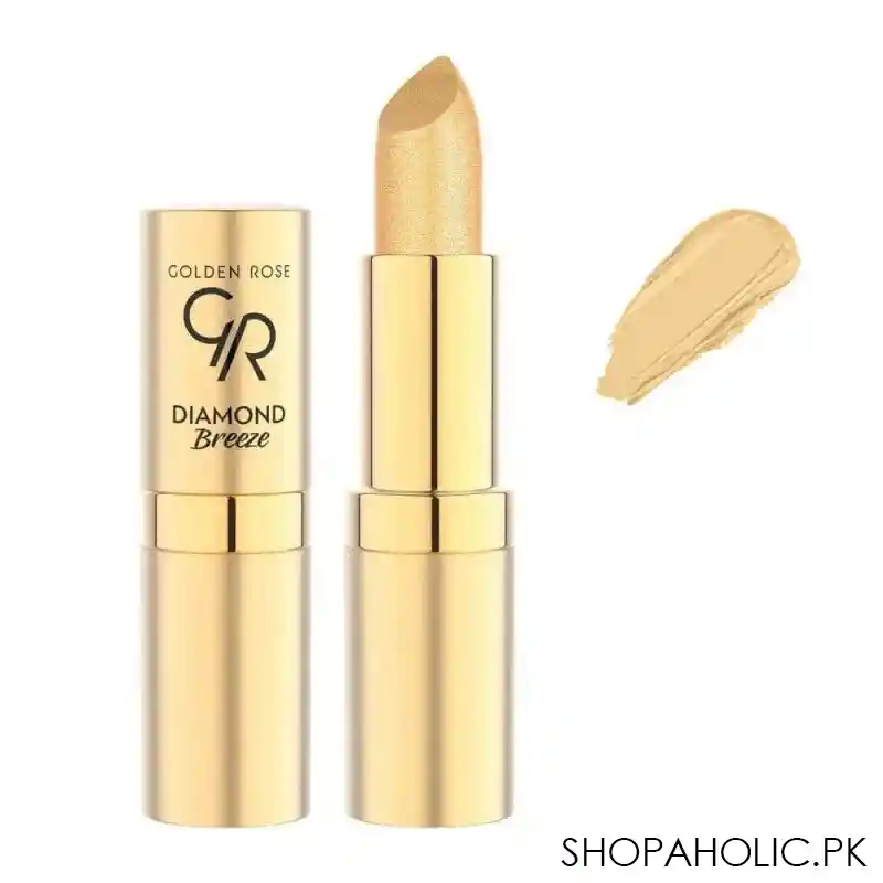 golden rose diamond breeze shimmering lipstickk, 01, 24k gold main image