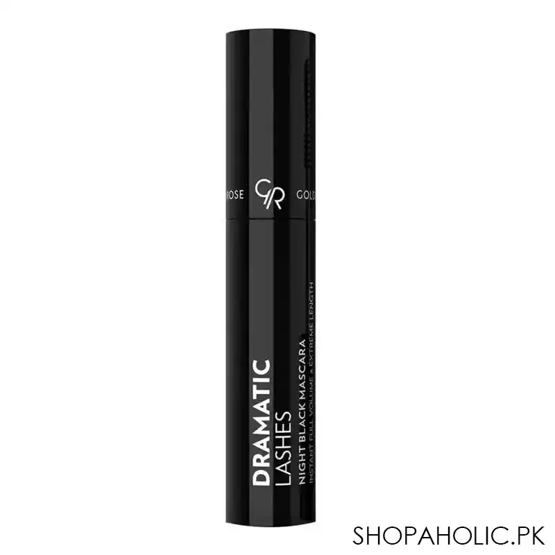 golden rose dramatic lashes instant full volume & extreme length night mascara, black image2