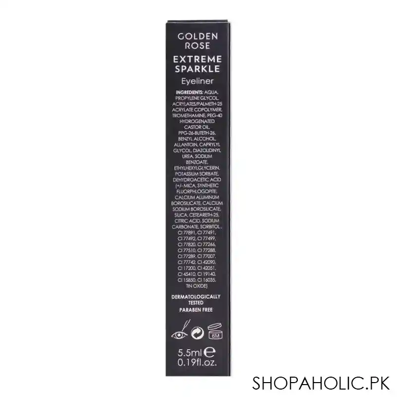 golden rose extreme sparkle eyeliner, 104 image3
