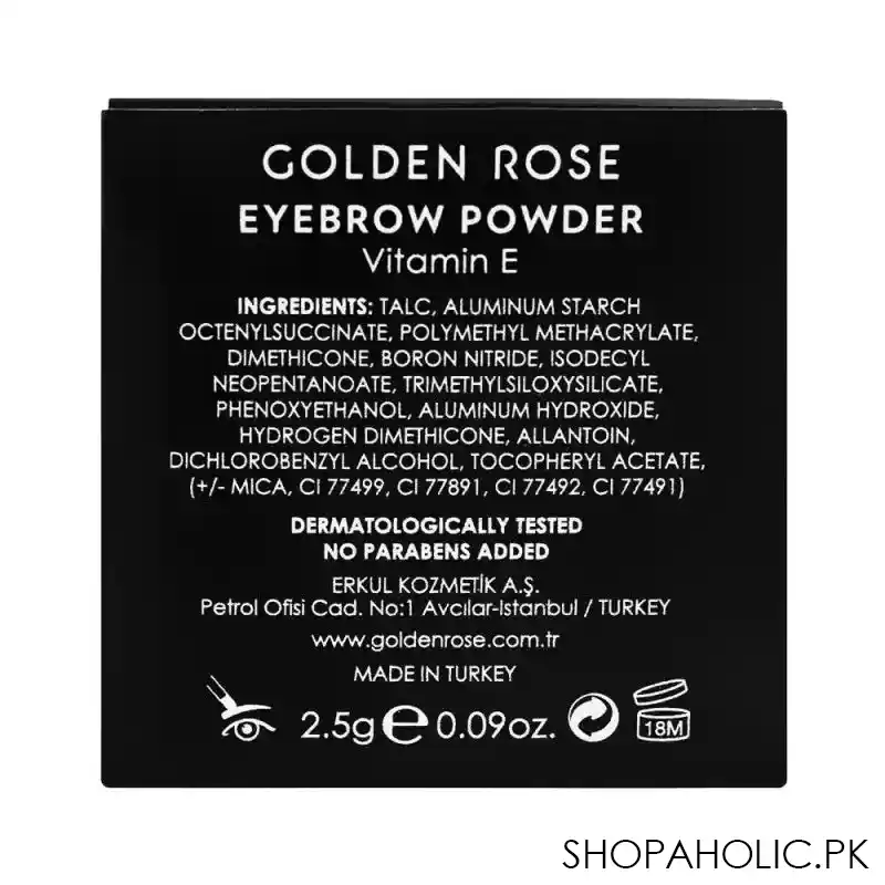 golden rose eyebrow powder, 102 image3
