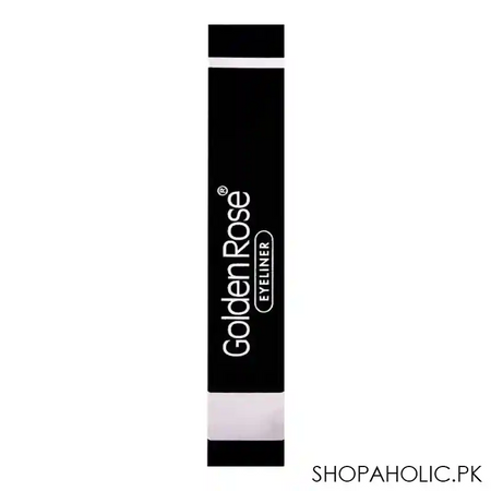 golden rose eyeliner volume with provitamin, black image3