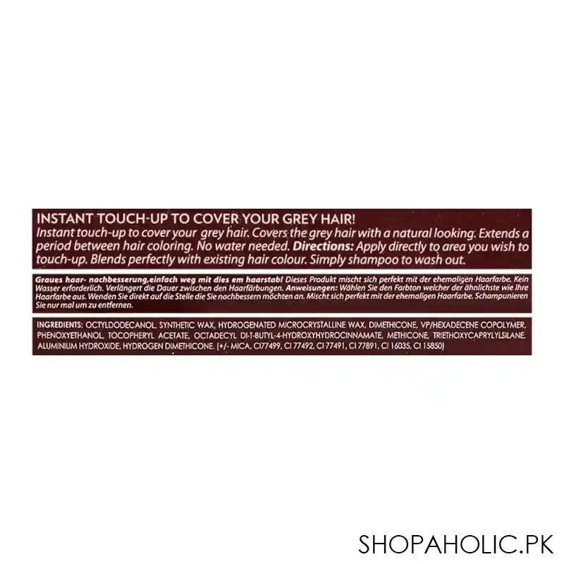 golden rose grey hair touch up stick, 03 medium brown image4