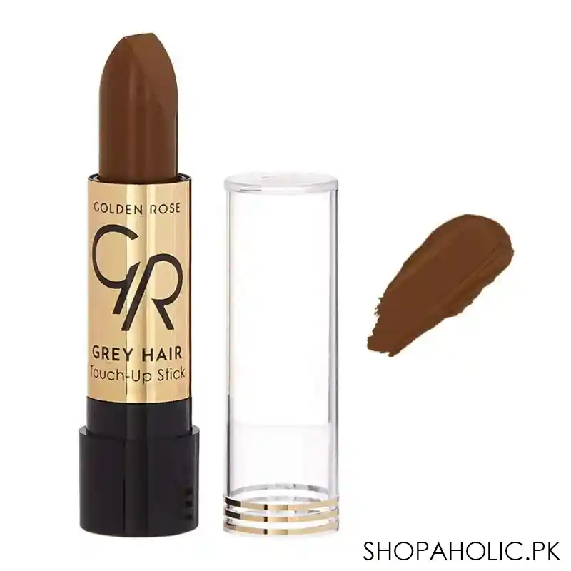 golden rose grey hair touch up stick, 03 medium brown main image